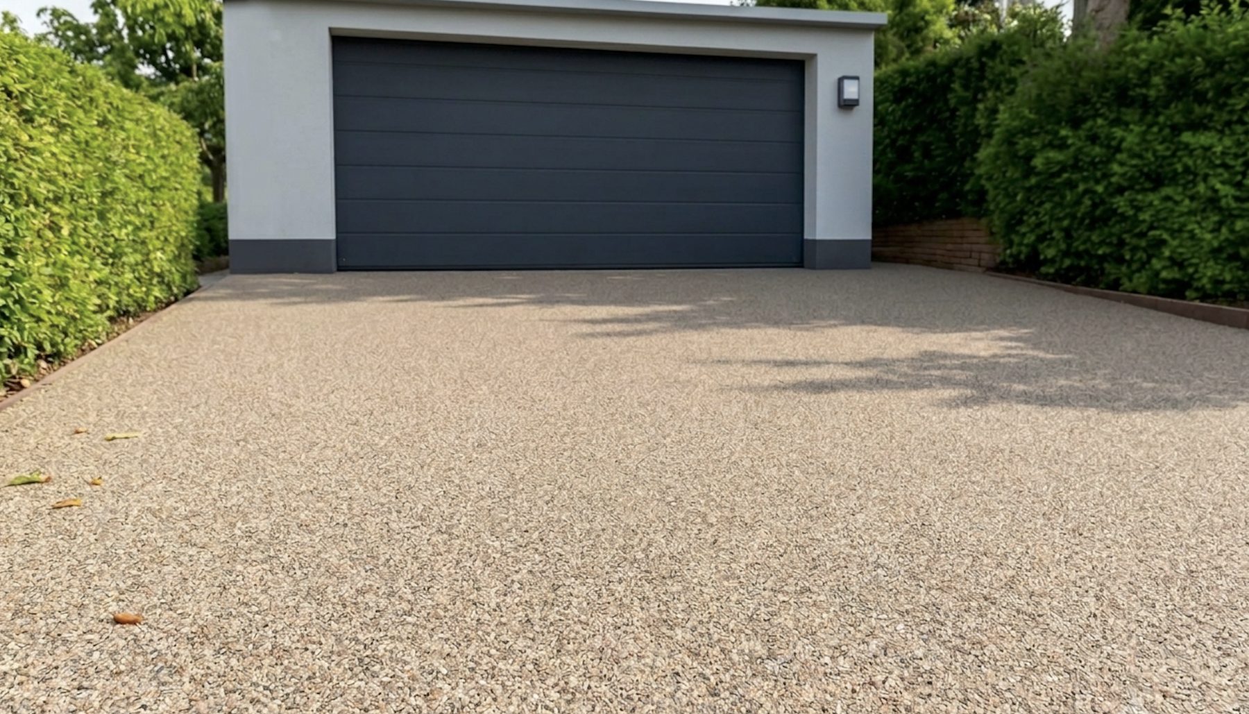 Steinteppich Einfahrt Hamburg vor Garage